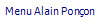 Menu Alain Pon�on